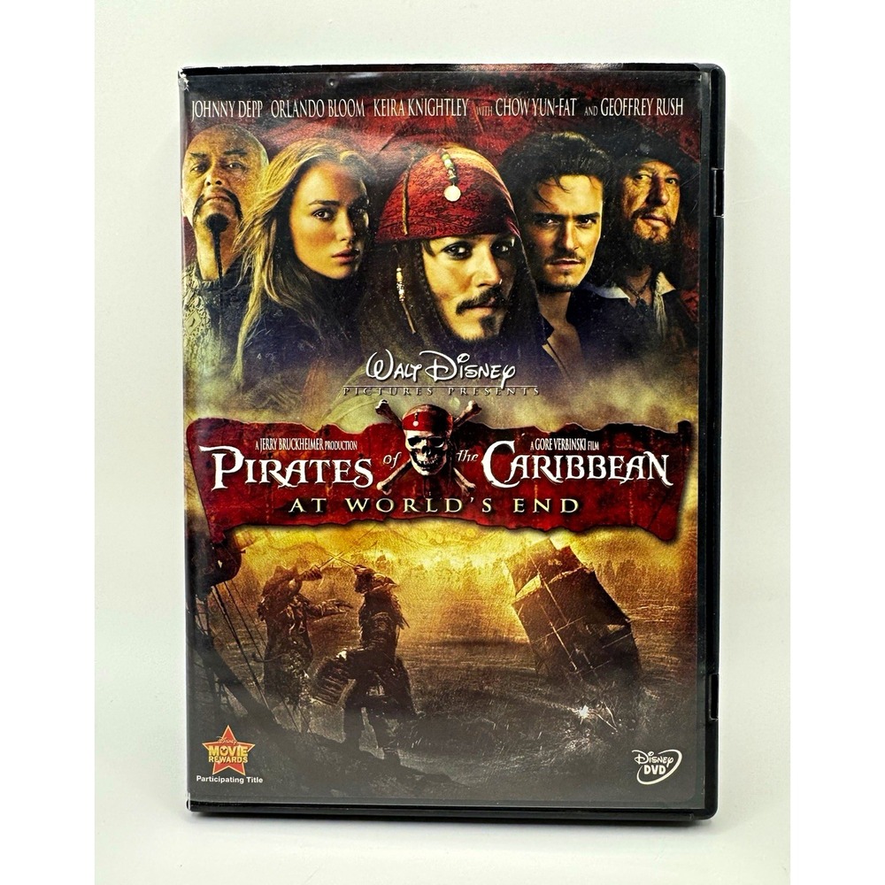 Walt Disney Pirates of the Caribbean: At World's End DVD 2007 PG-13 EN/ES